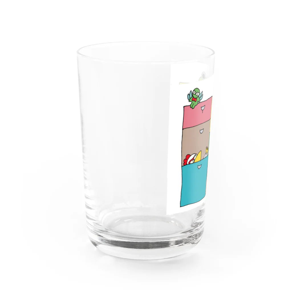 yama-onの引き出しで遊ぼ！ Water Glass :left