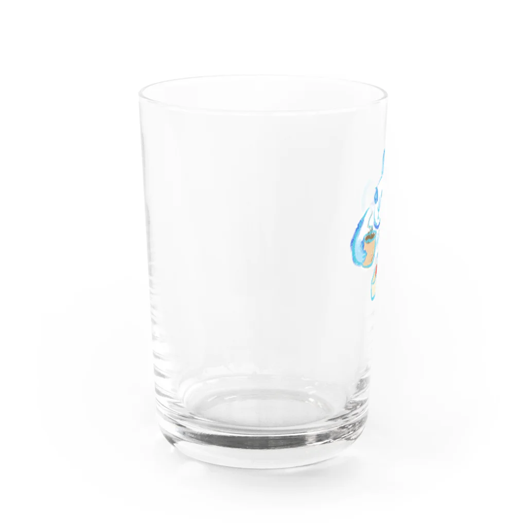 うさぎ雑貨屋maccoのおやつタイム うさぎ Water Glass :left