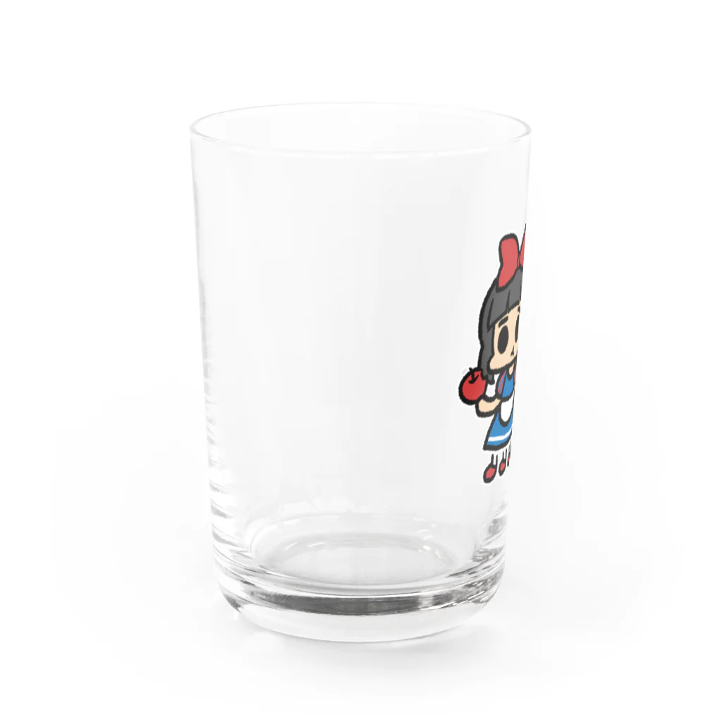 空飛ぶねこちゃん研究所のカサカサ白雪姫 Water Glass :left