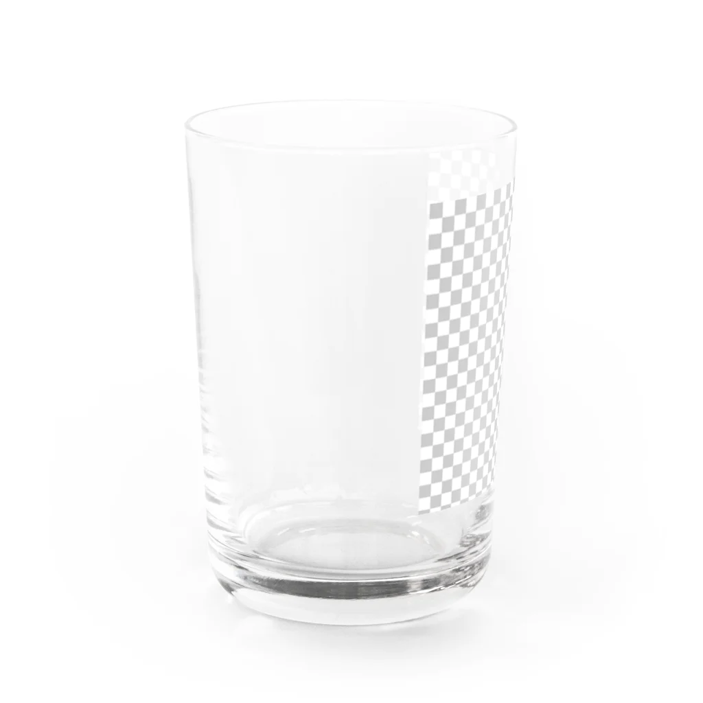 ⚡skeleton's shop⚡の透明柄ビッグ Water Glass :left