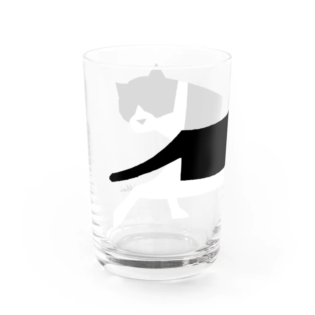 スタジオ・ノイズのネコのゴルゴ Water Glass :left