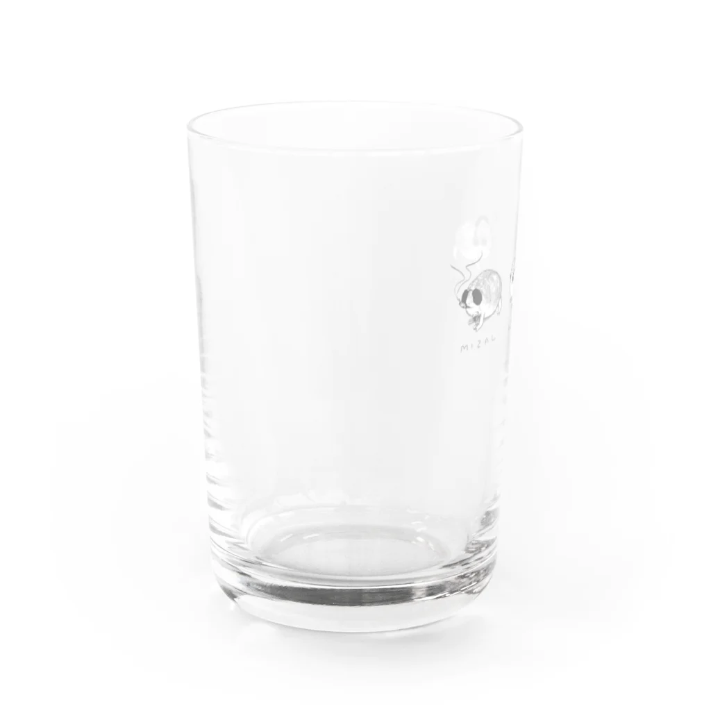 あるごんのみざるいわざるきかざるフクラガエルたち Water Glass :left