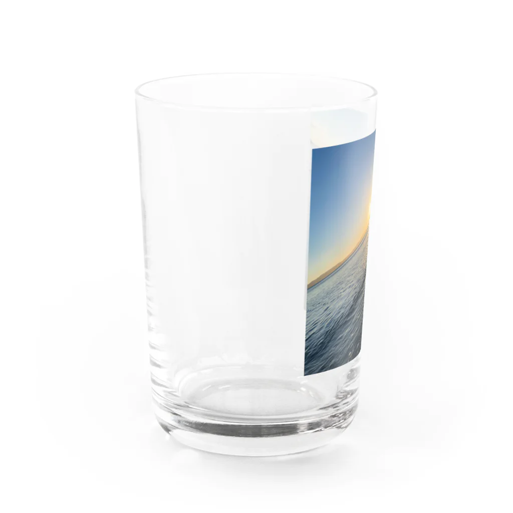 s ! m p e lの日の入り Water Glass :left