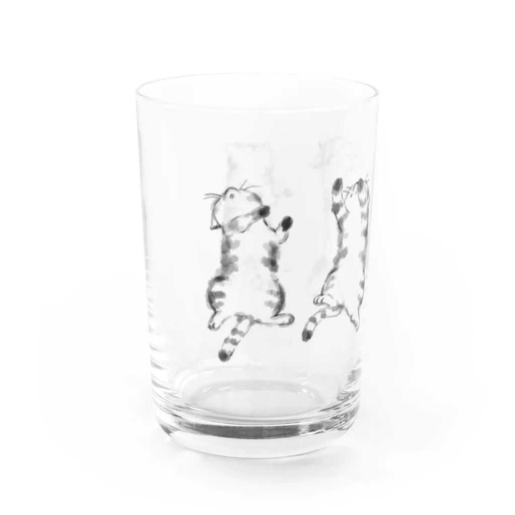 p-55のゴロ猫 Water Glass :left