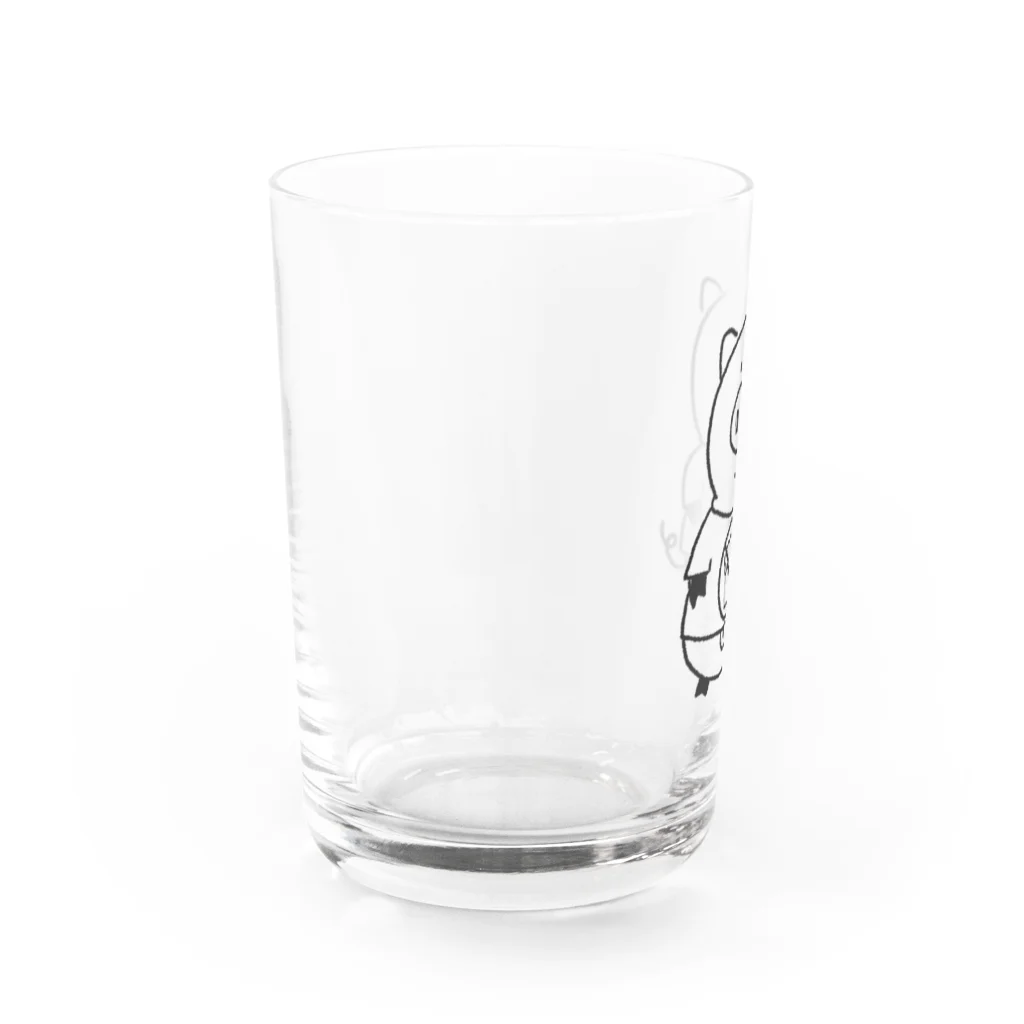 TOMOSのブタの会ノンアルラブー Water Glass :left