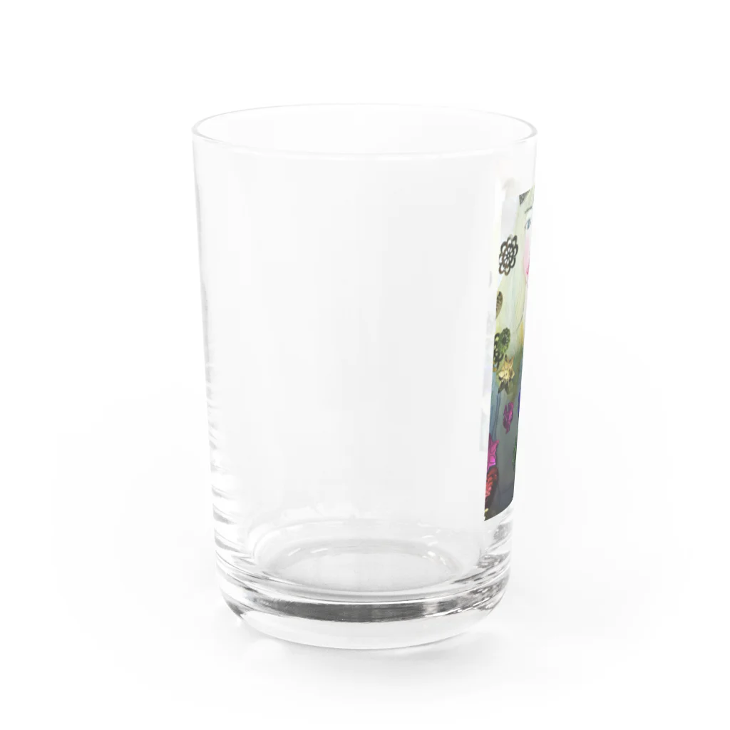 涼の居場所のキラキラ金髪少女時代 Water Glass :left