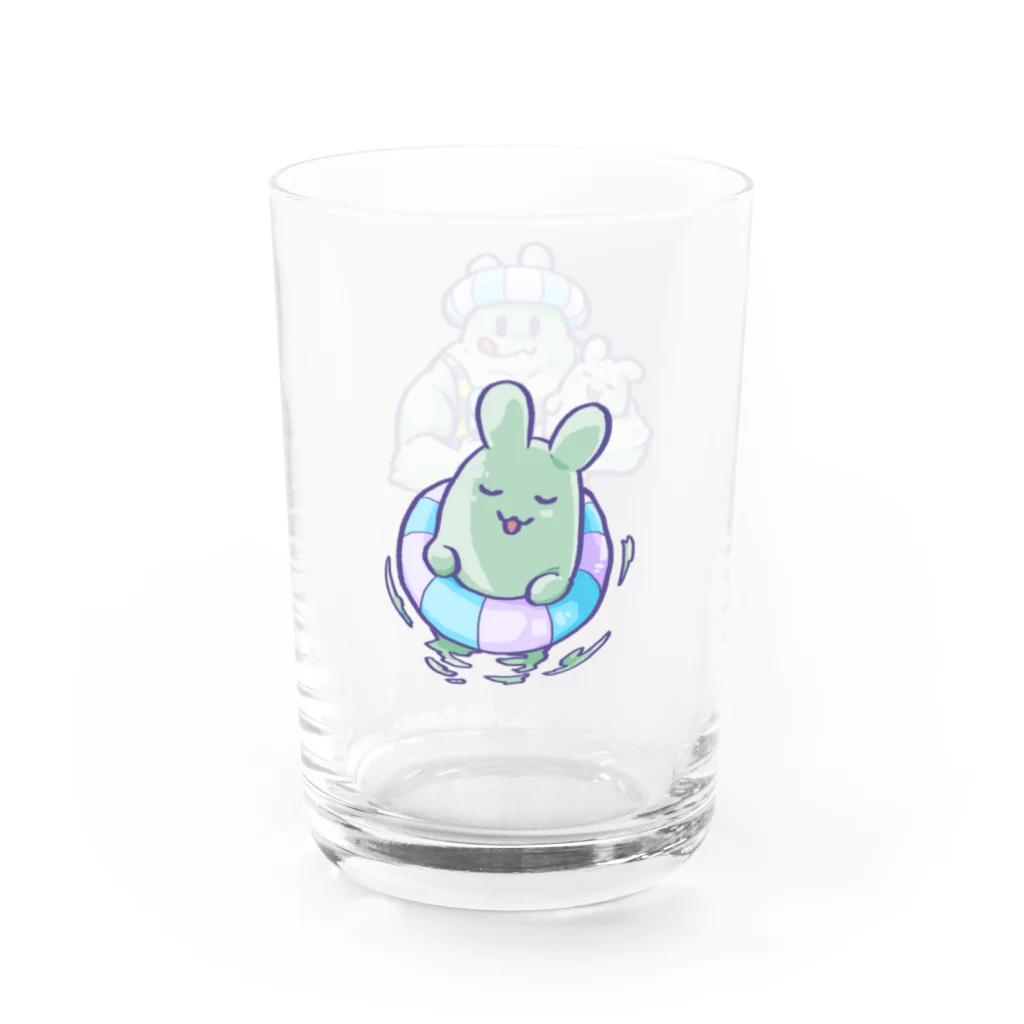 syaaan goodsのぷかぷかマサル兄弟 Water Glass :left