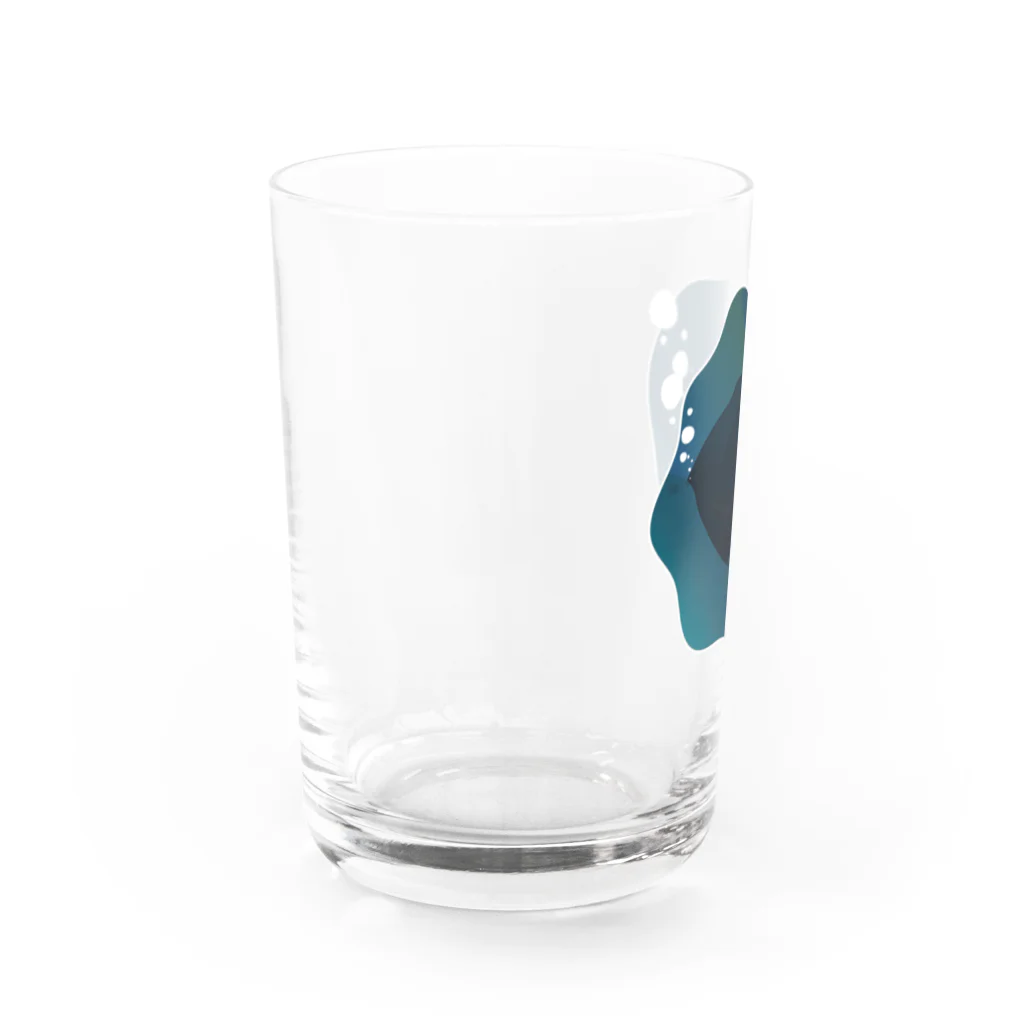ベニのいつでも深海魚（深海恐怖症） Water Glass :left