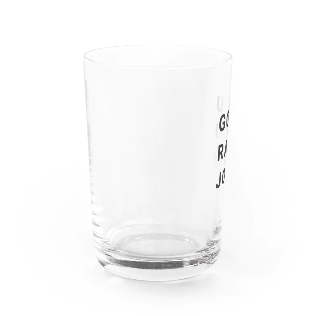 歯車デザインの極楽浄土 Water Glass :left