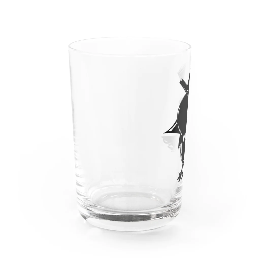 BUBU BEBEのChun Chun Bird glass グラス左面