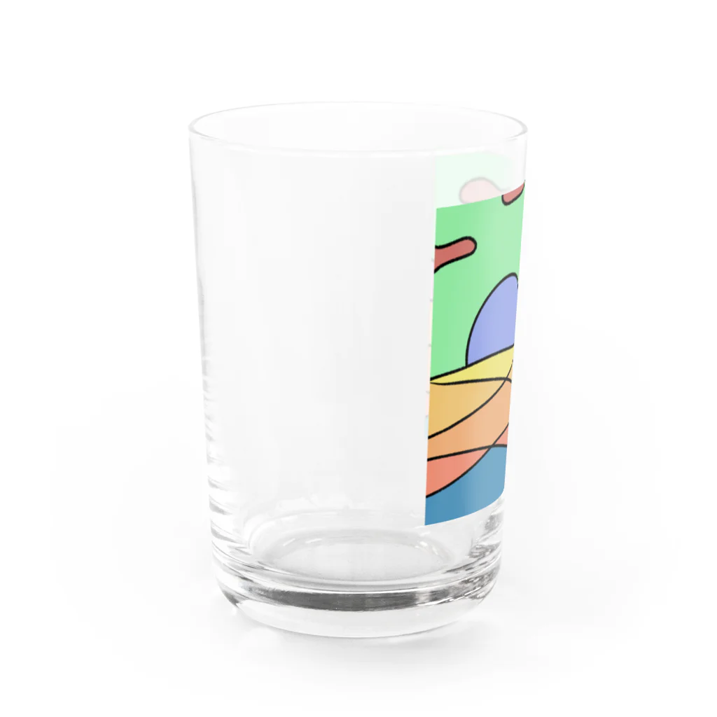 AKANEartの背景 Water Glass :left