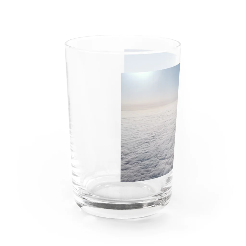 ハチドリ販売所の雲の上から Water Glass :left