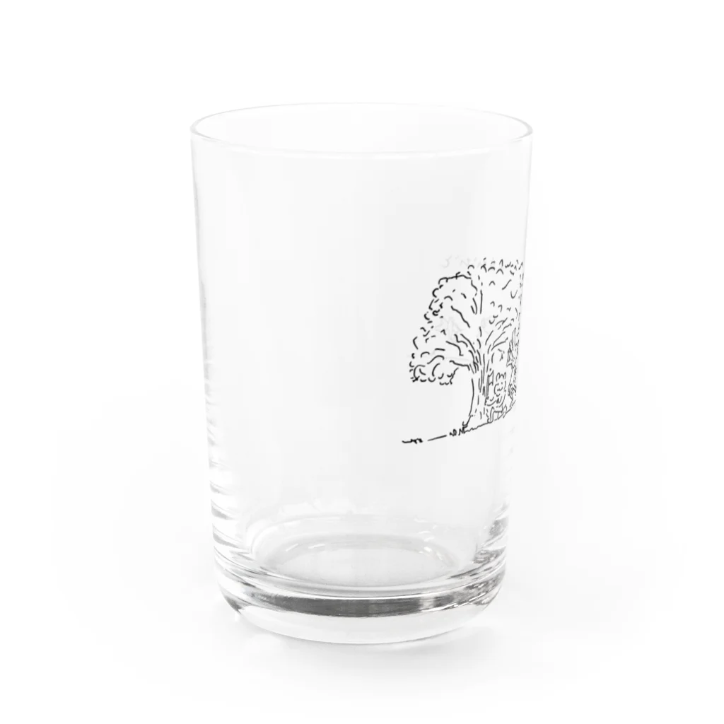 3helbのもりのたびびと Water Glass :left