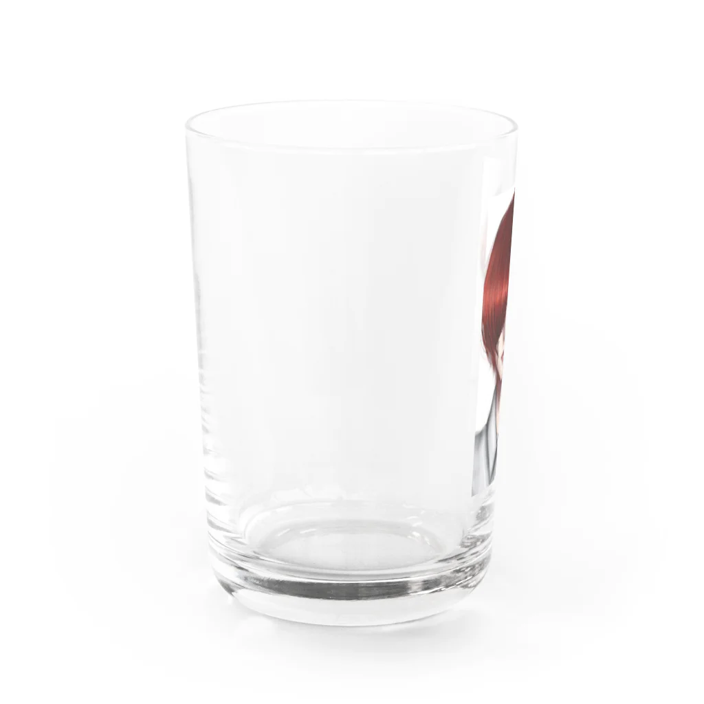 にじゅうよんDの赤髪くん Water Glass :left