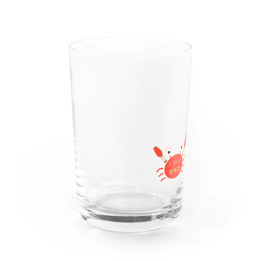 福ジャグ2021運営チームのClub Loveグラス  Water Glass :left