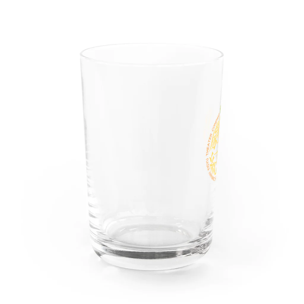 すわん江戸村(劇団紀州)の劇団紀州 LOGOグッズ Water Glass :left