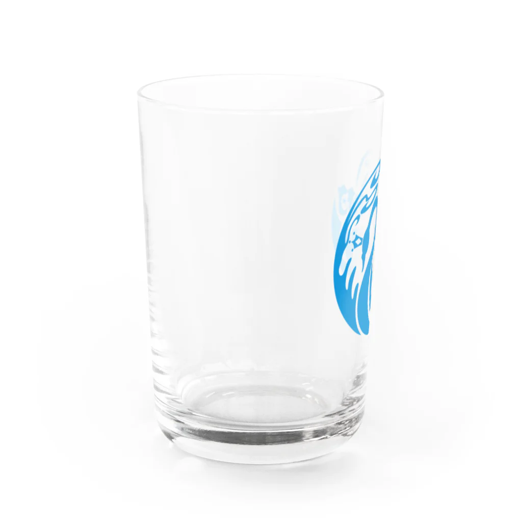 すわん江戸村(劇団紀州)のすわん江戸村 LOGOグッズ Water Glass :left