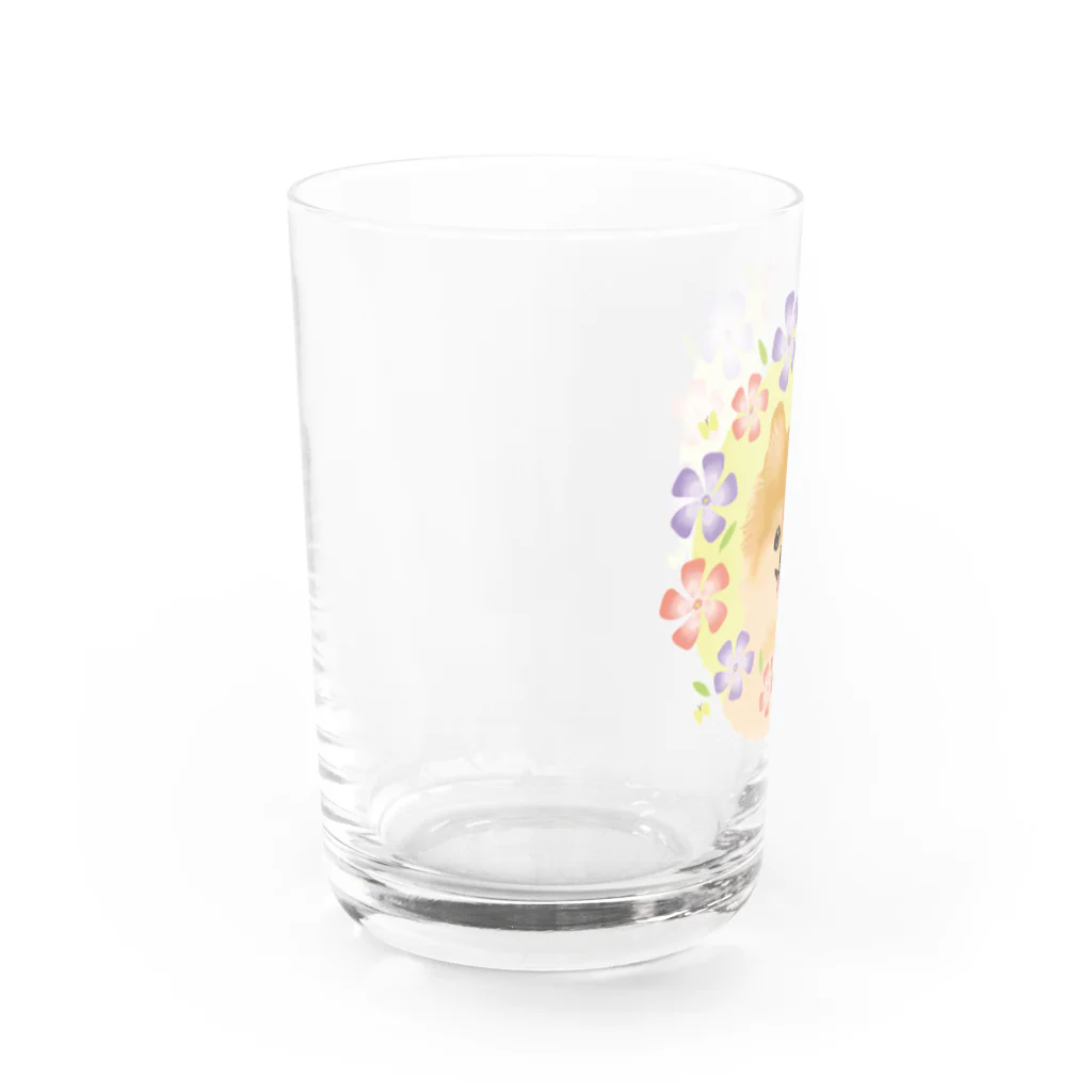 Artworksのぽめちゃん Water Glass :left