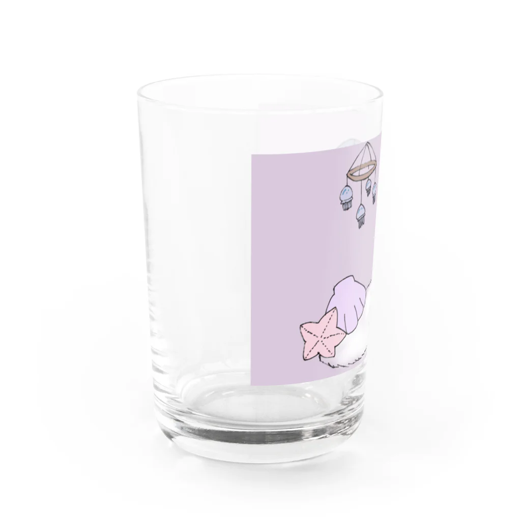 けさらん*ぱさらんのジンベエ姫の怠惰な１日。 Water Glass :left