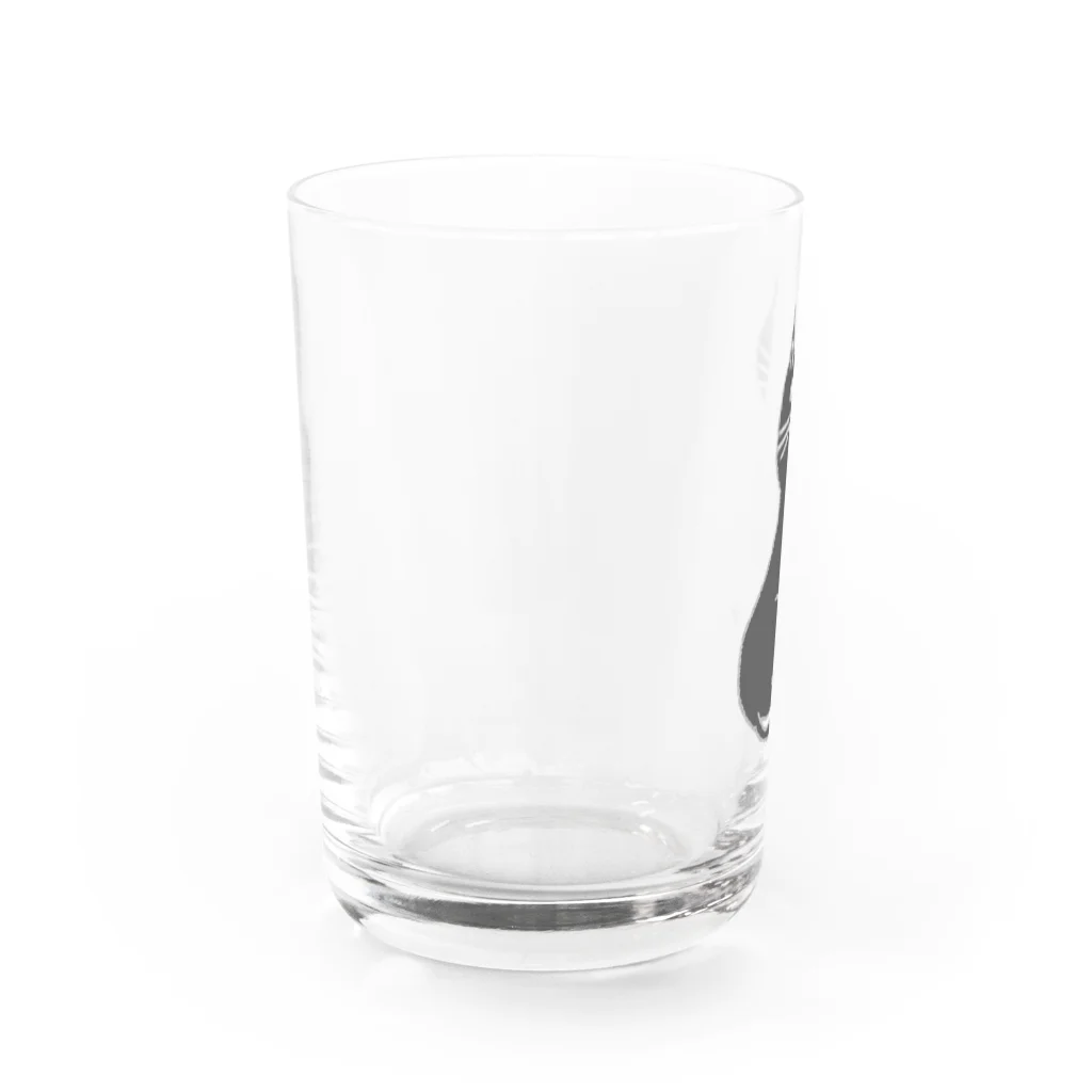 小鳥と映画館の黒猫 Water Glass :left