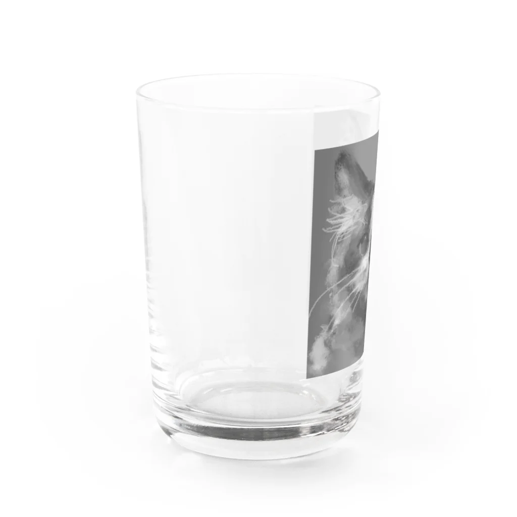 アモラボのラグドールのグラフィック Water Glass :left