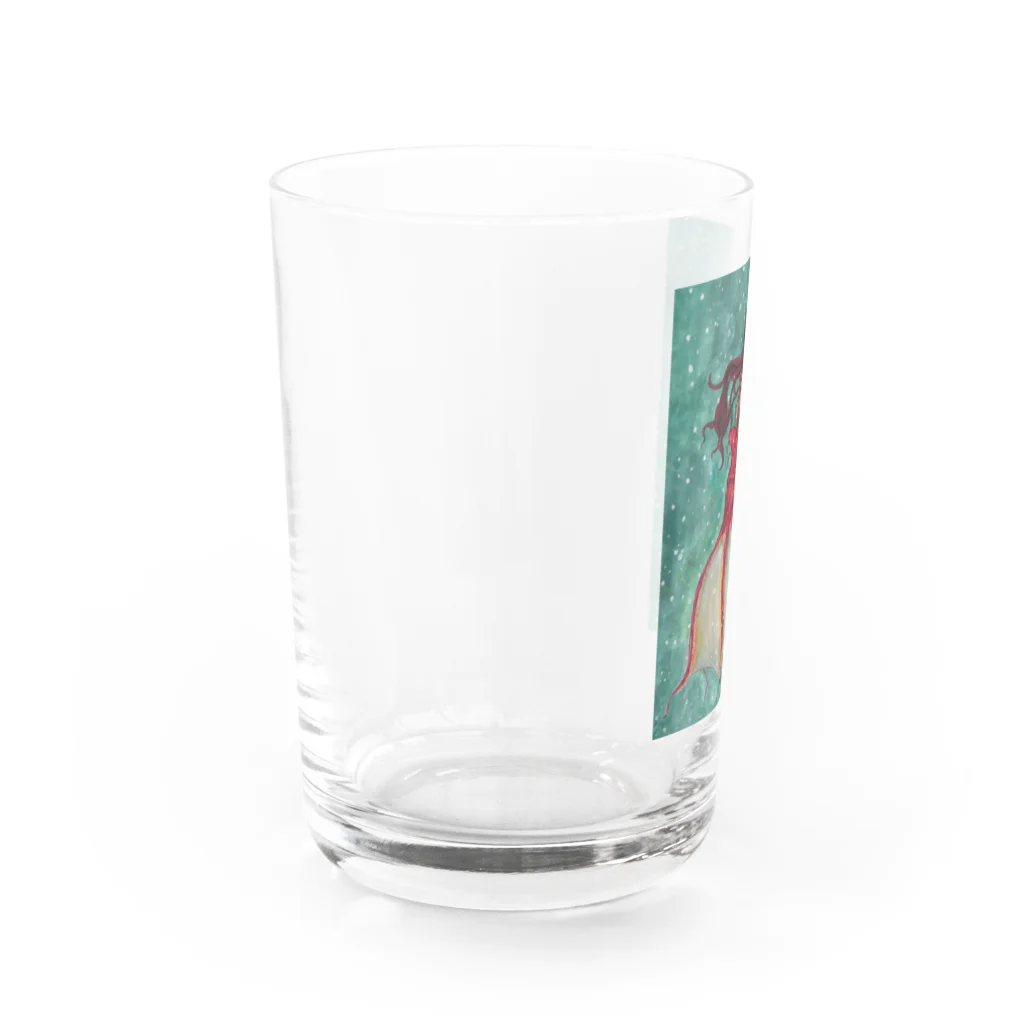 Nellyhime のアートのファンタジー マーメイド  Water Glass :left