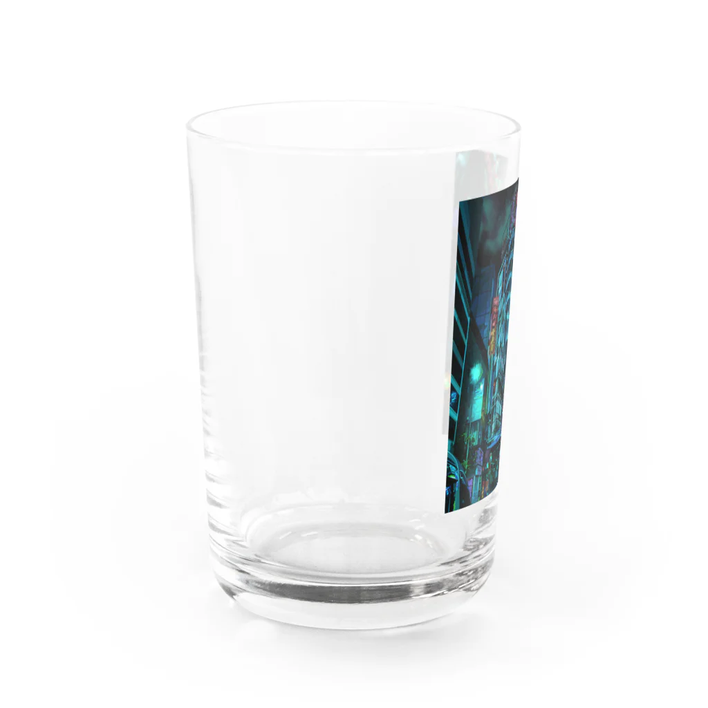 aero_acidのcyberpunk  tokyo Water Glass :left