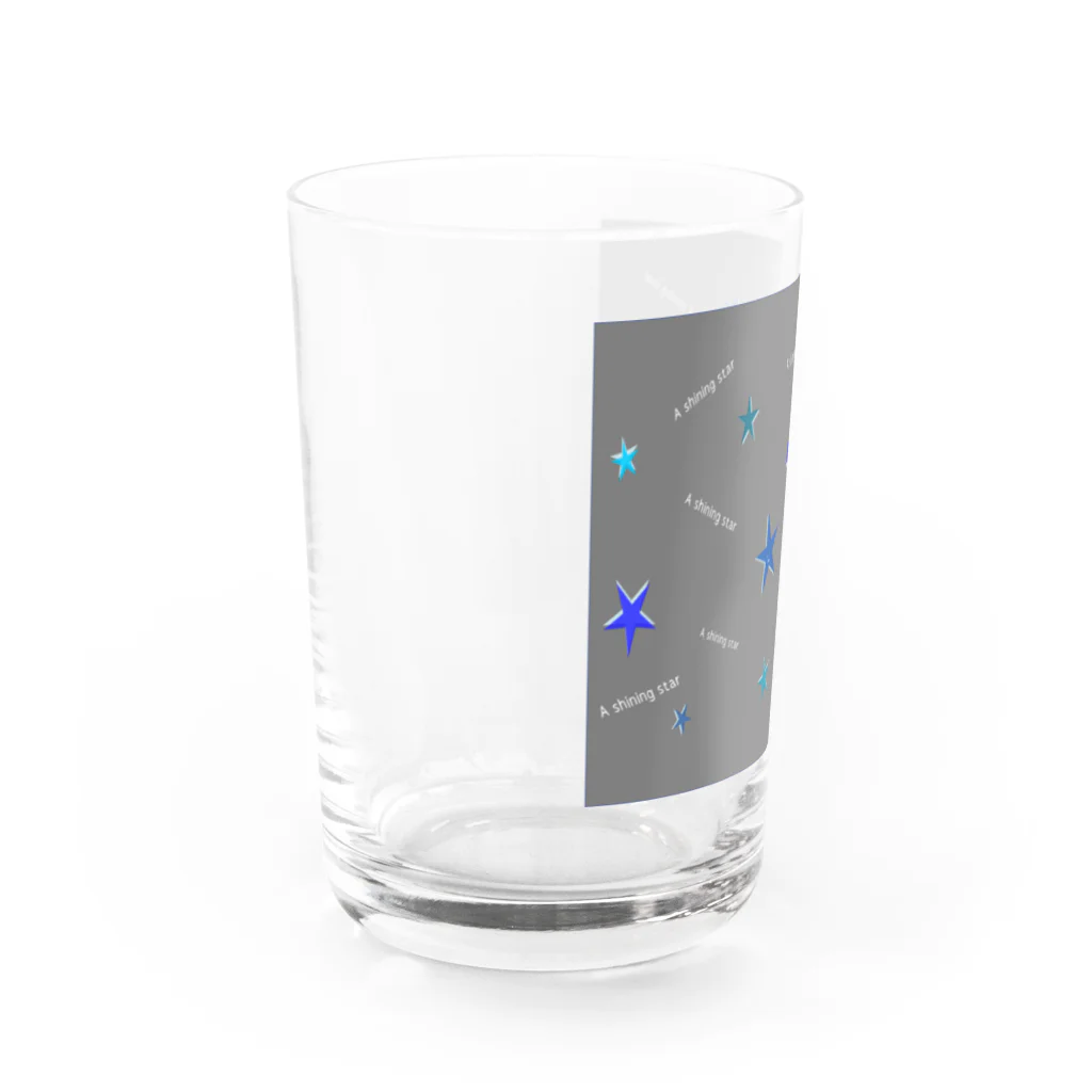 Momonngamonnga zakka の夜空の星たち Water Glass :left