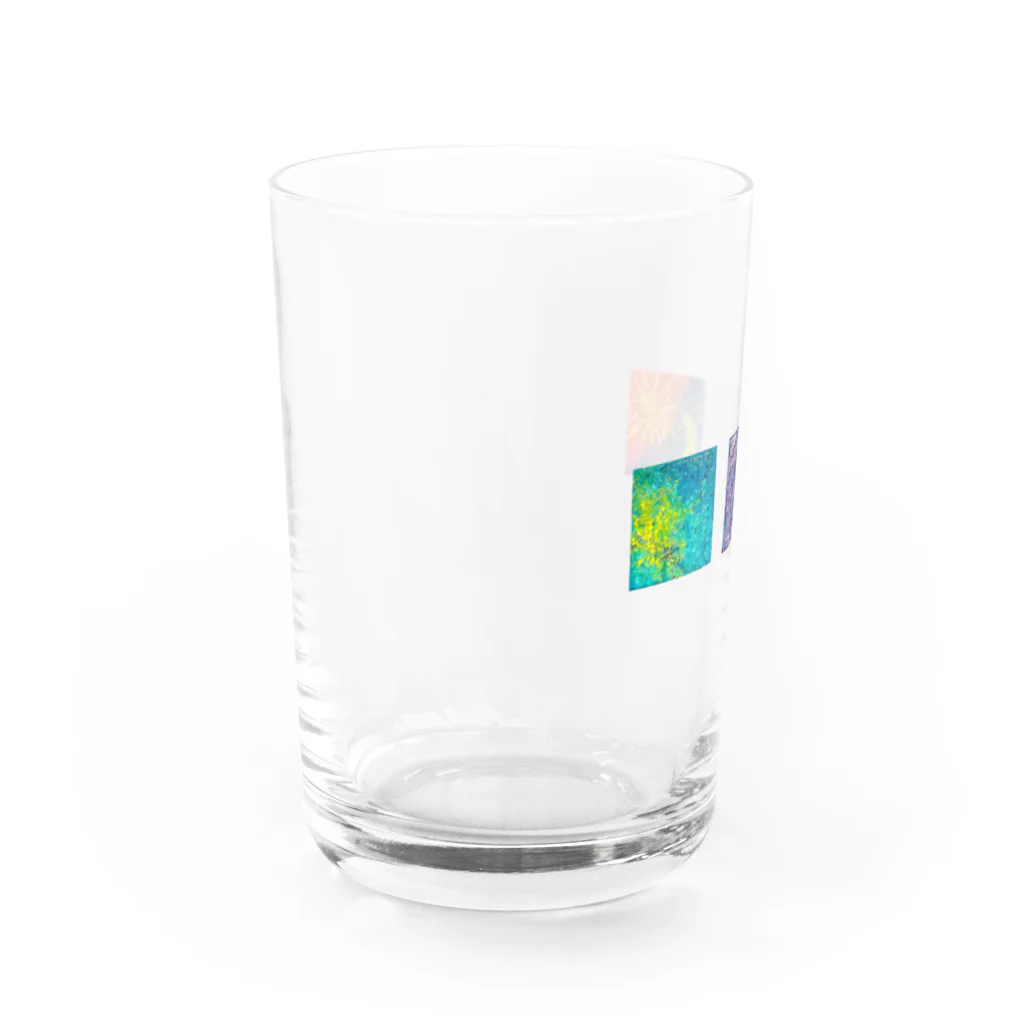 しろいののしかくいちいさいの Water Glass :left