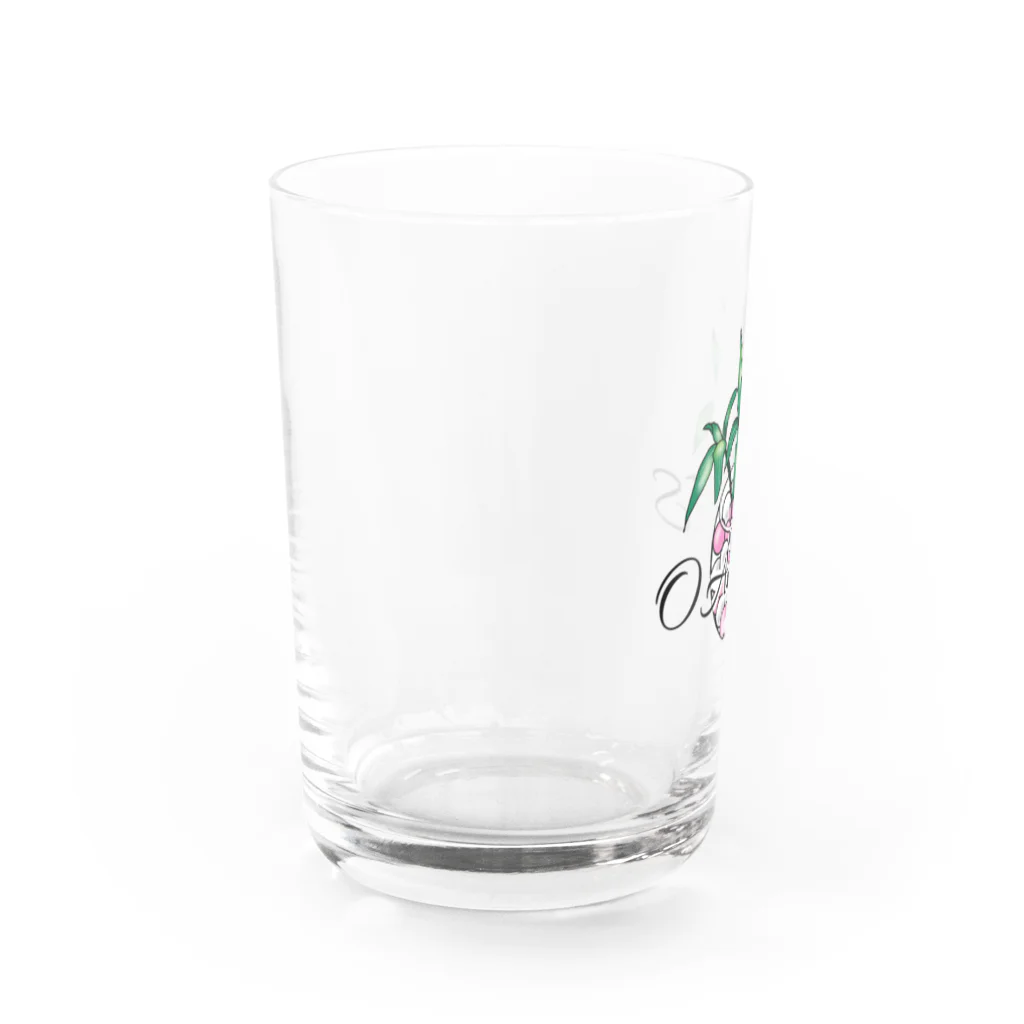 Yamadatinkuのオアシス　 Water Glass :left