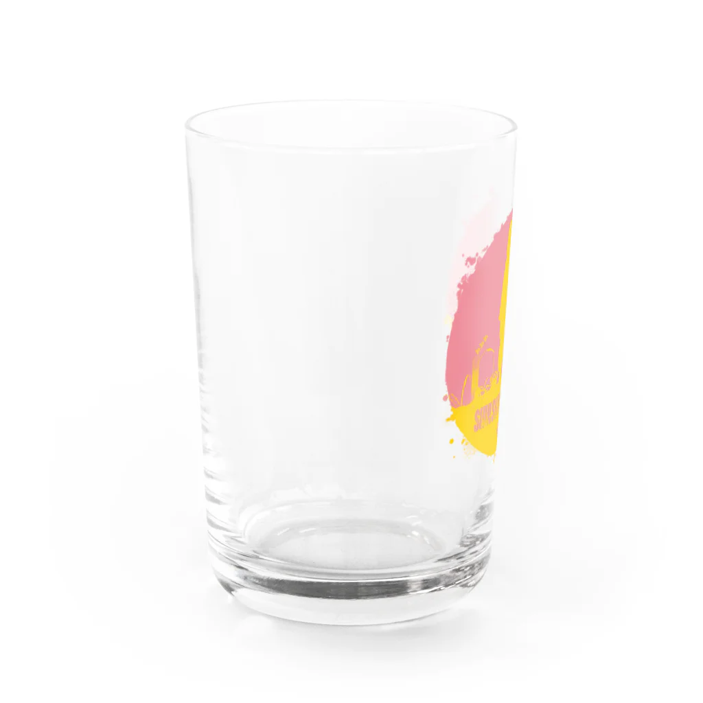 SHUSHUSHUの『シュシュシュの娘』グラフィックグッズ　カラフル Water Glass :left