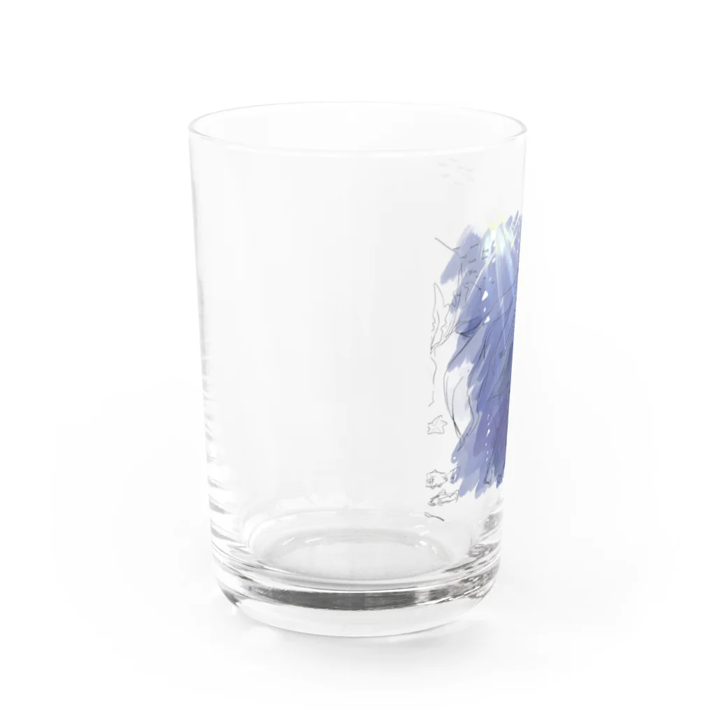 あまいみつのsnki Water Glass :left