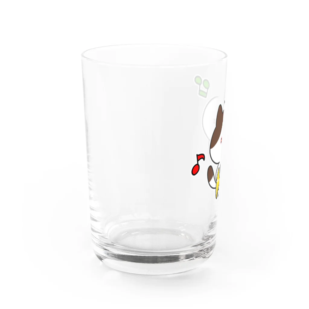  ふじねこ屋のホルンねこ Water Glass :left