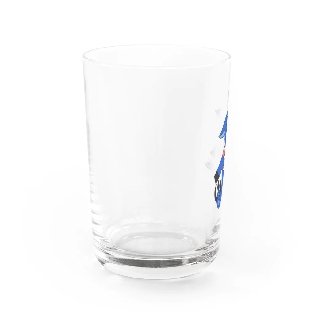 ChooneyBの機嫌が良いお出かけはリボン Water Glass :left