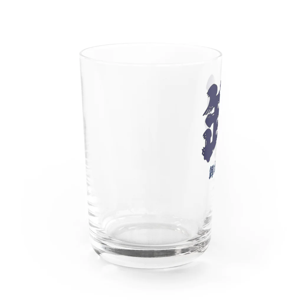 浜松まつり愛好家の卸本町の凧印コップ Water Glass :left