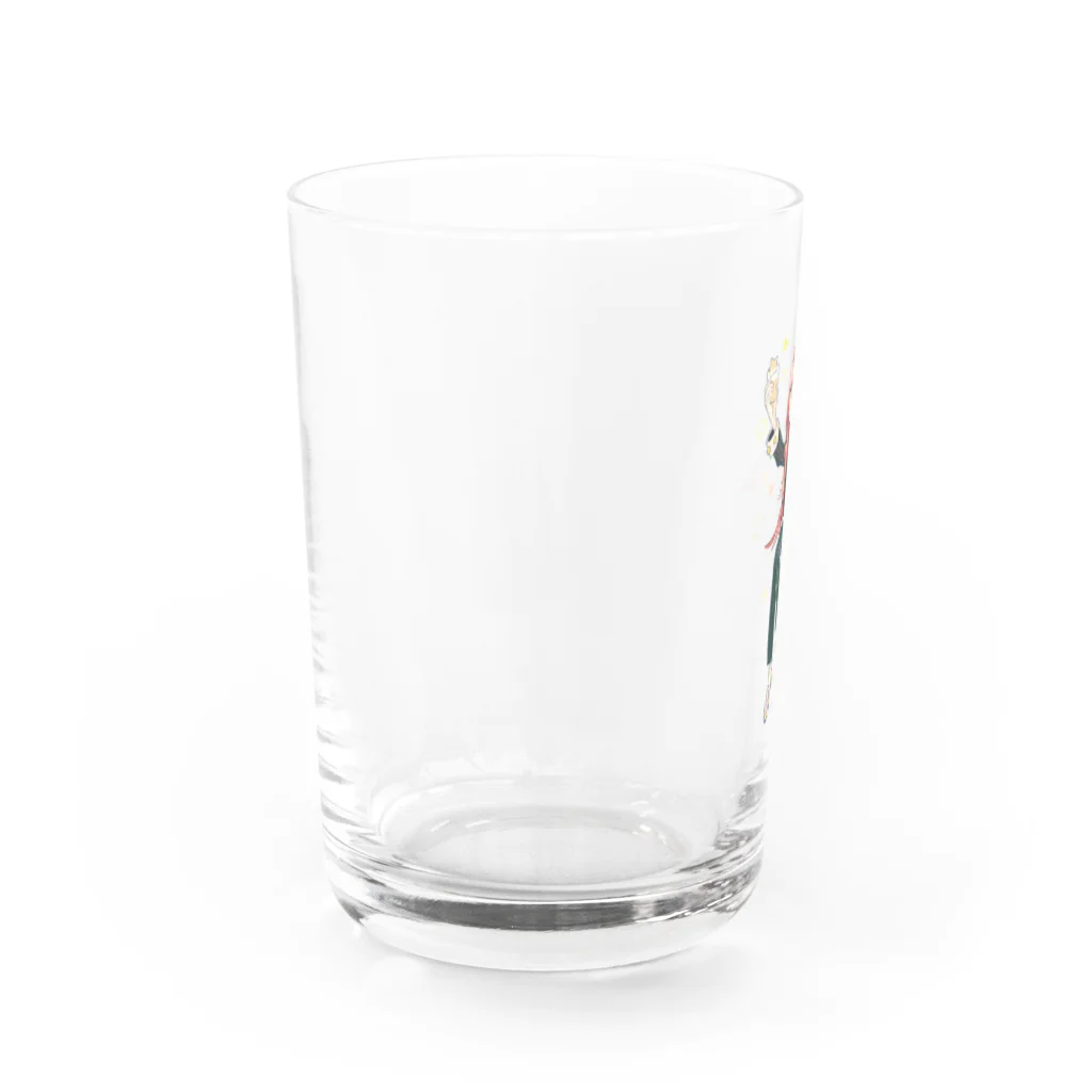 数佳の星と乾杯 Water Glass :left