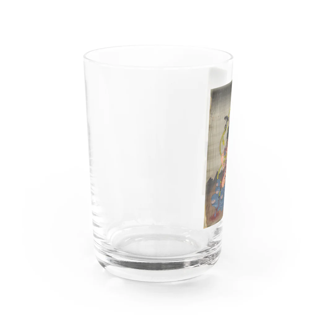 nidan-illustrationの"武者絵" 3-#1 Water Glass :left