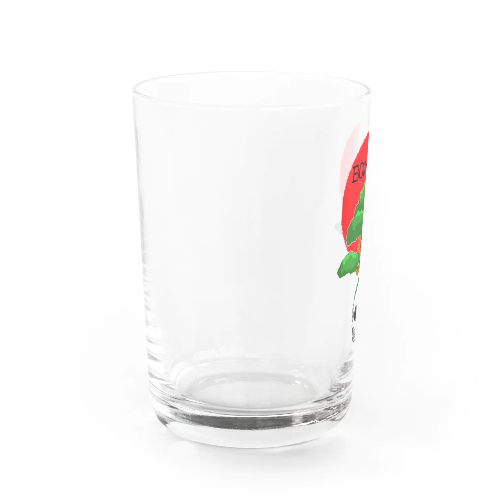 Siderunの館 B2のドット絵風 BONESAI Water Glass :left