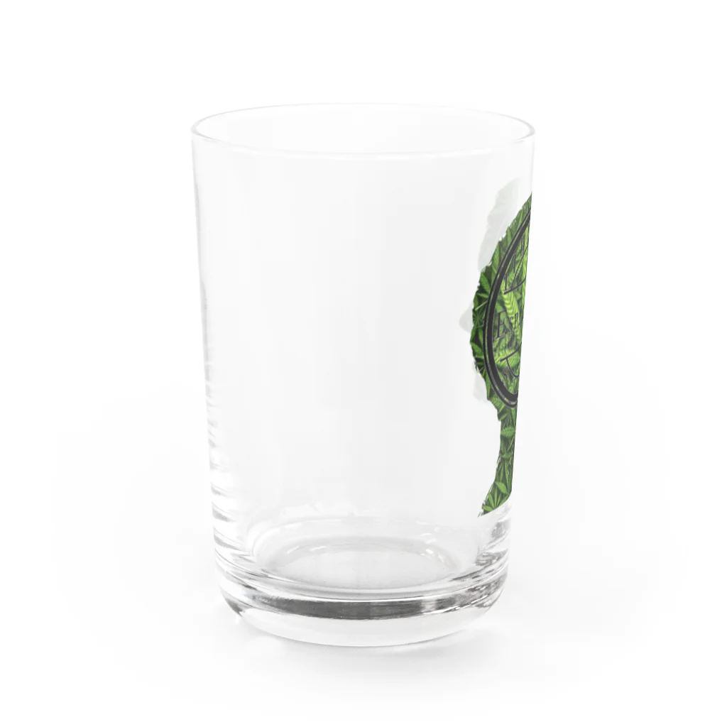 ganja manの420 Water Glass :left