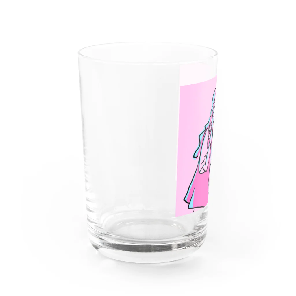 タビビトのていくあぴくちゃ Water Glass :left