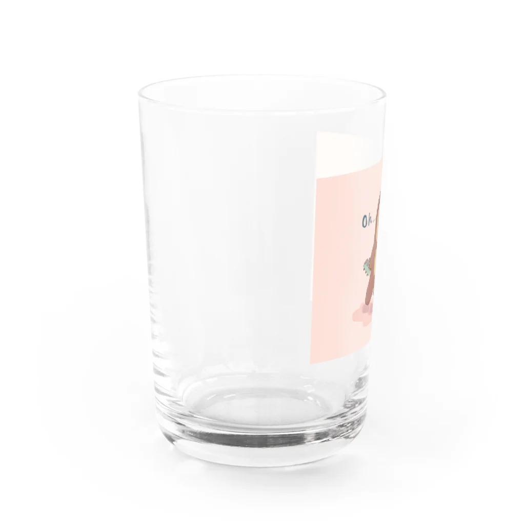 JiJiTAの恐竜くん2 Water Glass :left