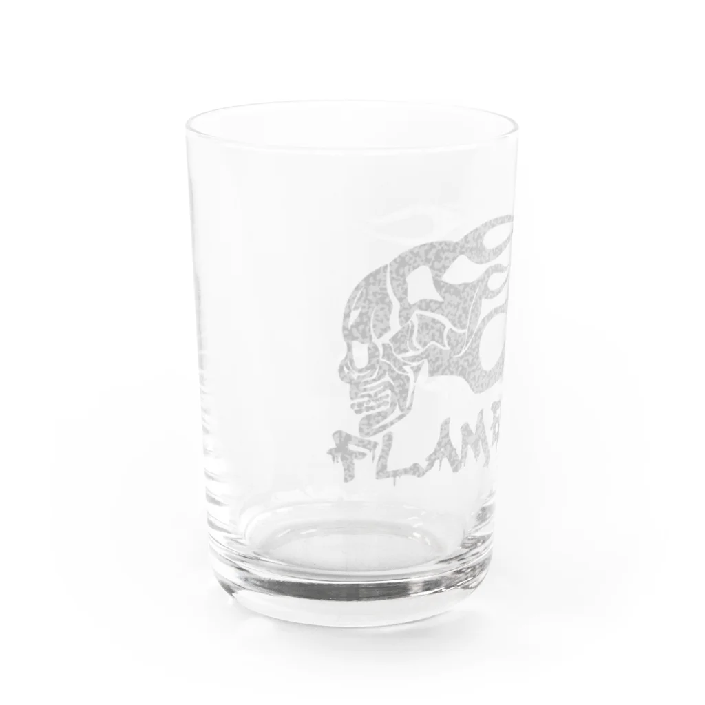 Ａ’ｚｗｏｒｋＳのFLAME HEAD WHT Water Glass :left