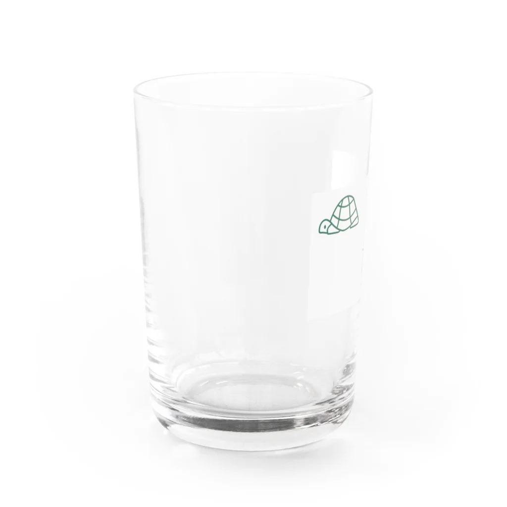 ラーメンショップの豚＆亀 Water Glass :left