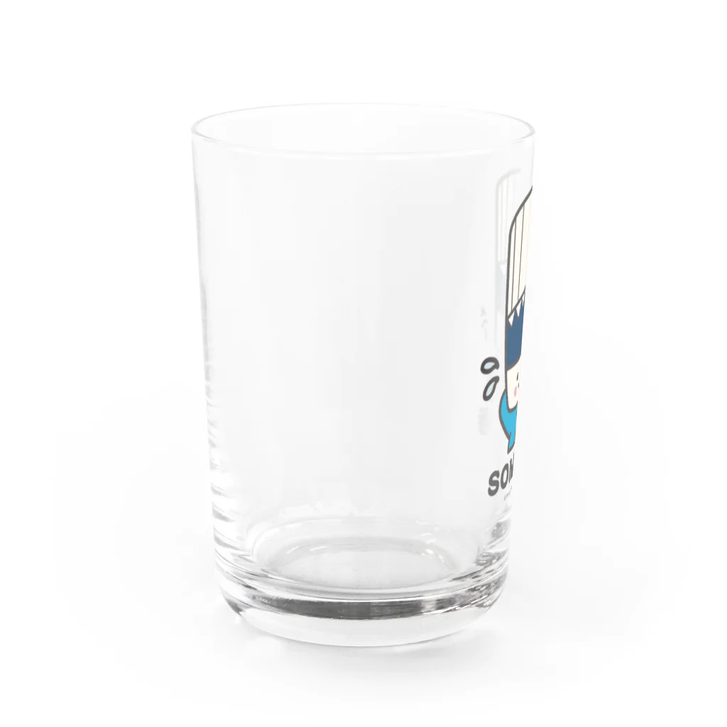 そうめん侍のSOMEN侍「えへ」NEWモデル Water Glass :left