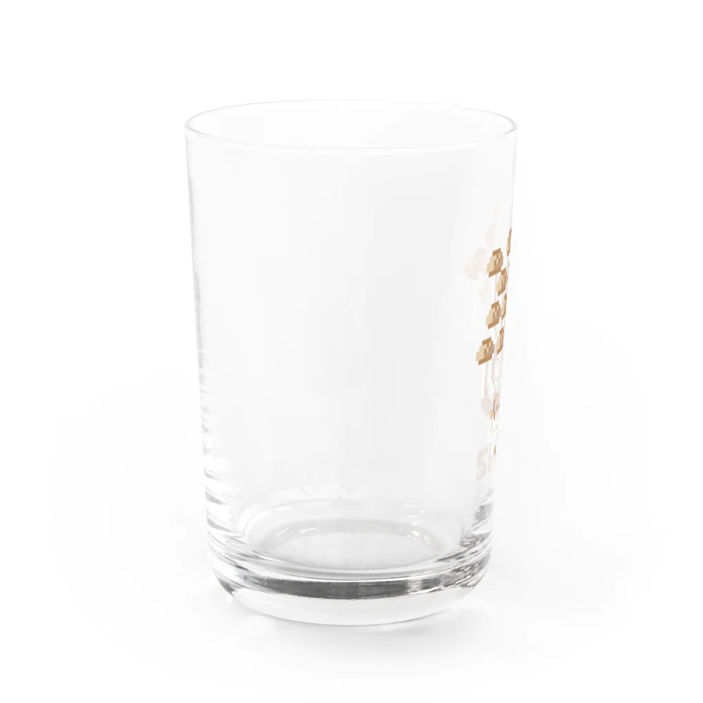 高村檸檬のshimeji 〜しめじ〜 Water Glass :left