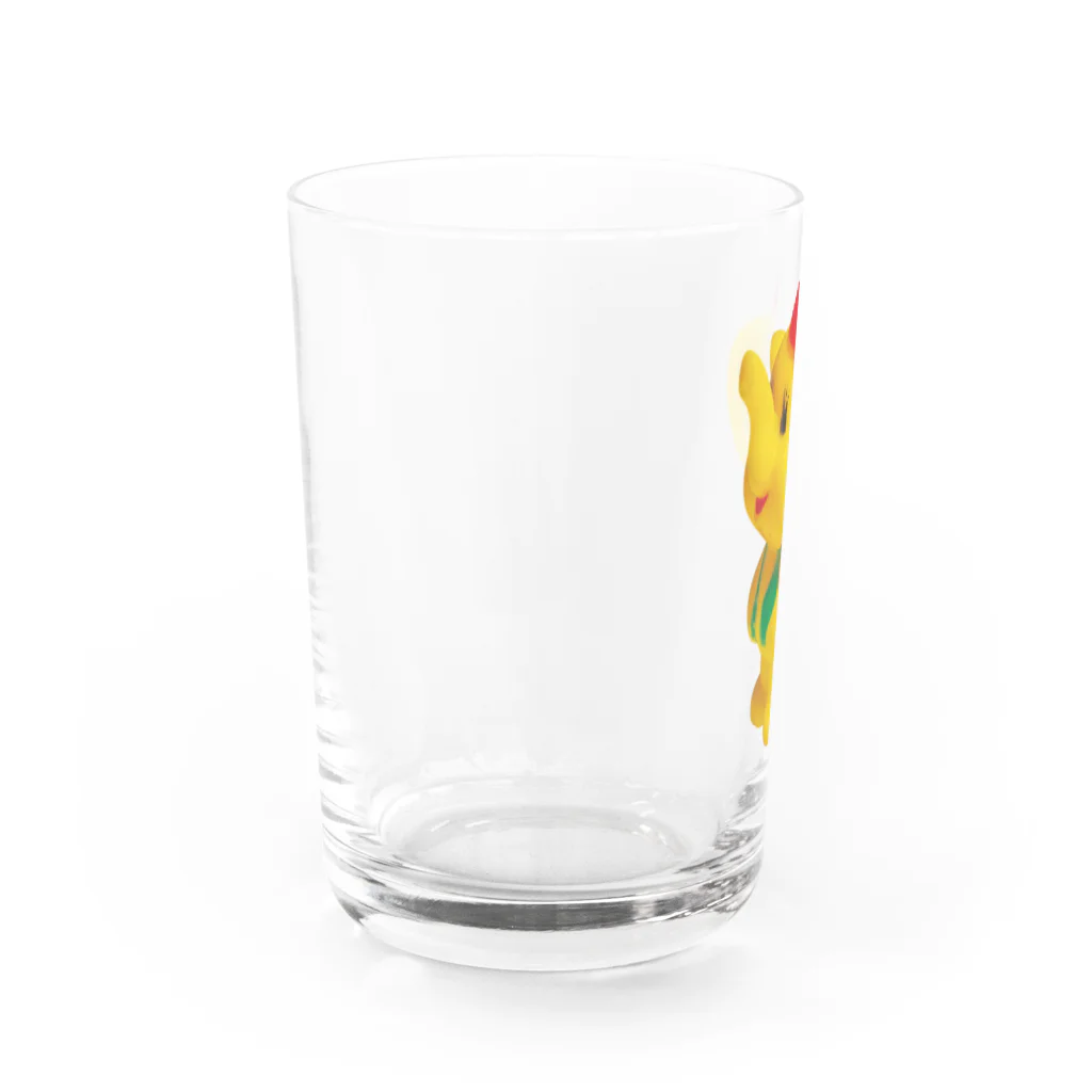 トヨカワイラスト研究室のうちのゾウさん Water Glass :left