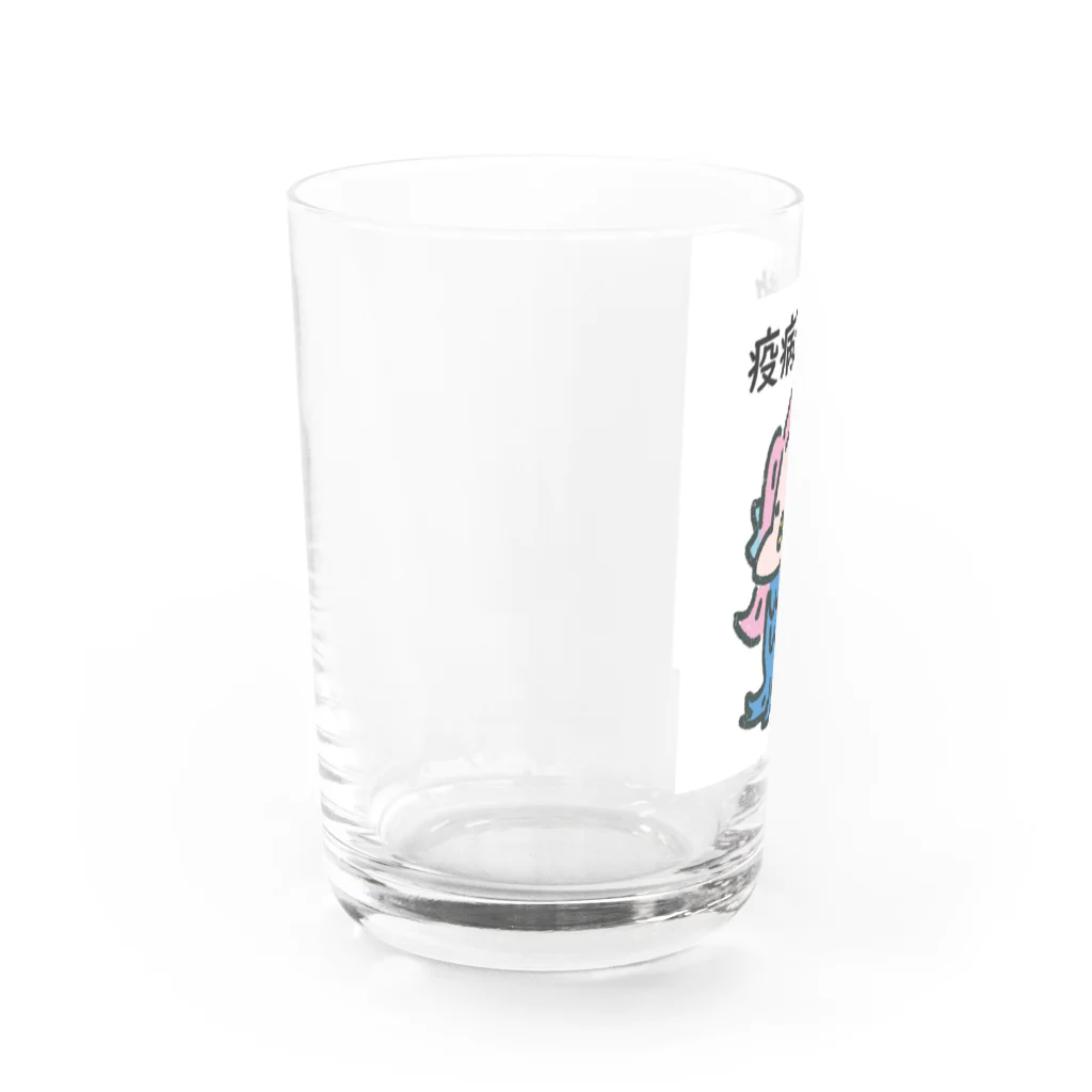 Fowerseedsのアマビエさん Water Glass :left