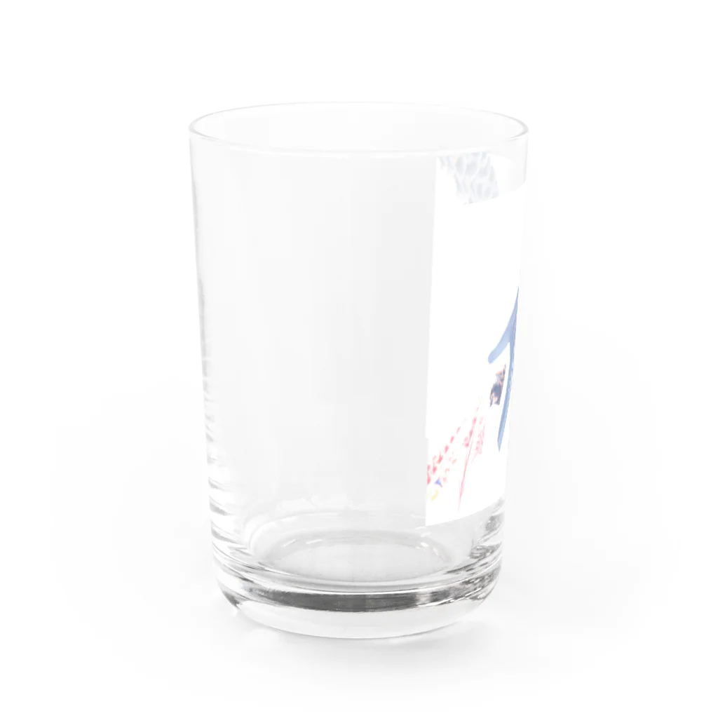 Kitarouの尾ビレ Water Glass :left