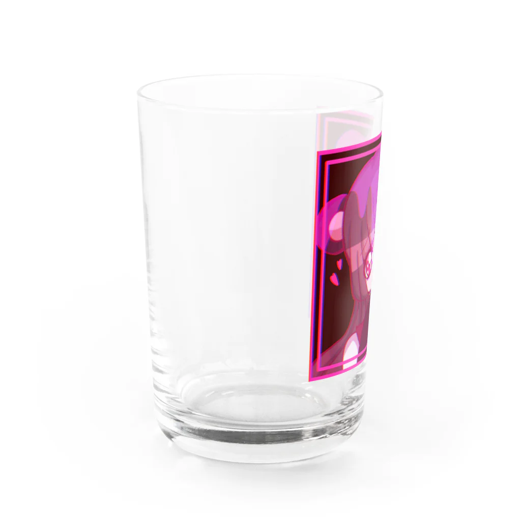 未確認商店の恋熊出没注意 Water Glass :left