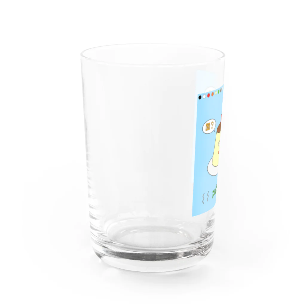 毎日生活のpudding Water Glass :left